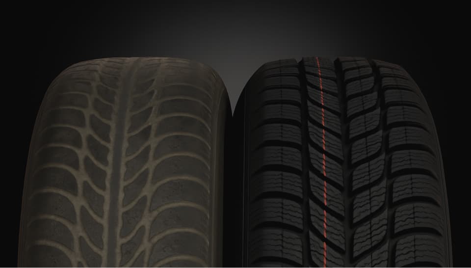 A healthy car starts with new rubber.